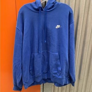 Nike Men's Deep Blue Pullover Hoodie